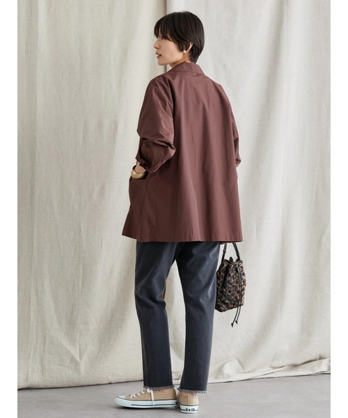 AMERICAN HOLIC（アメリカンホリック）の「ゆるテーラードジャケット（テーラードジャケット・レディース・チャコールグレー/ブラウン・FREE）」の15枚目の写真