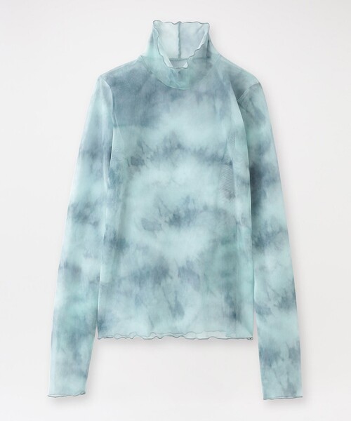 LOVELESS（ラブレス）の「【ドラマ着用商品】チュールハイネックトップス（Tシャツ/カットソー・レディース・ライトグリーン/パープル系その他/ベージュ系その他3/レッド系その他3・36）」の3枚目の写真