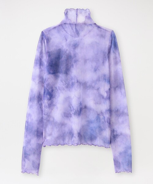 LOVELESS（ラブレス）の「【ドラマ着用商品】チュールハイネックトップス（Tシャツ/カットソー・レディース・ライトグリーン/パープル系その他/ベージュ系その他3/レッド系その他3・36）」の5枚目の写真