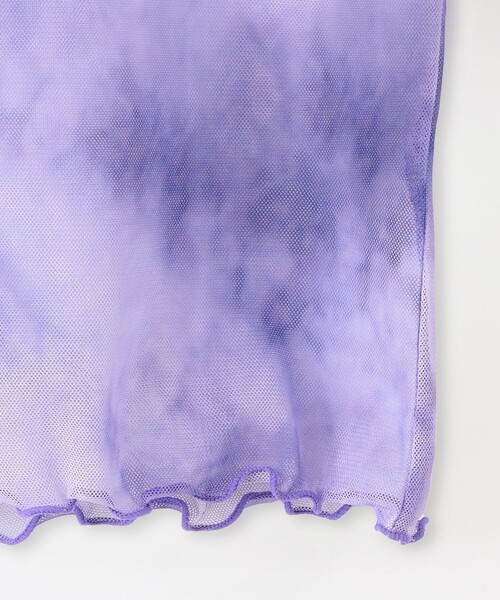 LOVELESS（ラブレス）の「【ドラマ着用商品】チュールハイネックトップス（Tシャツ/カットソー・レディース・ライトグリーン/パープル系その他/ベージュ系その他3/レッド系その他3・36）」の8枚目の写真