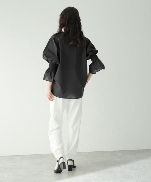 JOURNAL STANDARD（ジャーナルスタンダード）の「フレンチテリースウェットパンツ（スウェットパンツ・レディース・ホワイト/ライトグレー/ブラック系その他・FREE）」の10枚目の写真