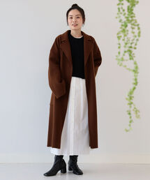 Ray BEAMS | Ray BEAMS / ベルテッド ラップ コート(その他アウター)