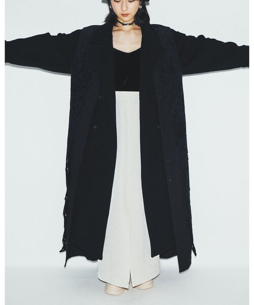 Ray BEAMS（レイビームス）の「Ray BEAMS / ベルテッド ラップ コート（その他アウター・レディース・ブラック/ブラウン/ブルー・ONE SIZE）」の13枚目の写真