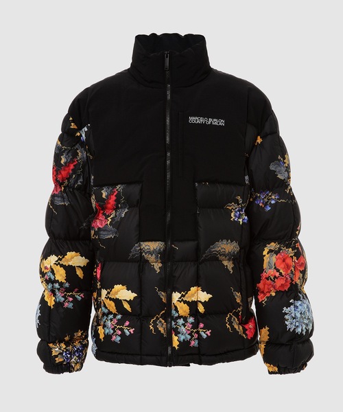 MARCELO BURLON(マルセロ・バーロン)の「ALL OVER FLOWERS NYL DOWN JKT(その他アウター・メンズ・ブラック系その他・M/L)」の1枚目の写真