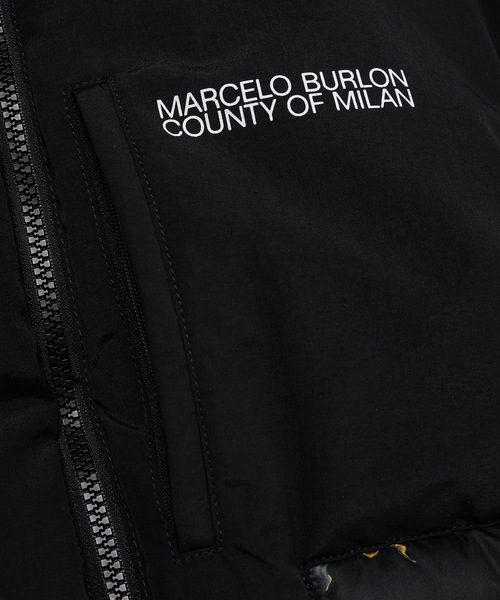 MARCELO BURLON(マルセロ・バーロン)の「ALL OVER FLOWERS NYL DOWN JKT(その他アウター・メンズ・ブラック系その他・M/L)」の3枚目の写真
