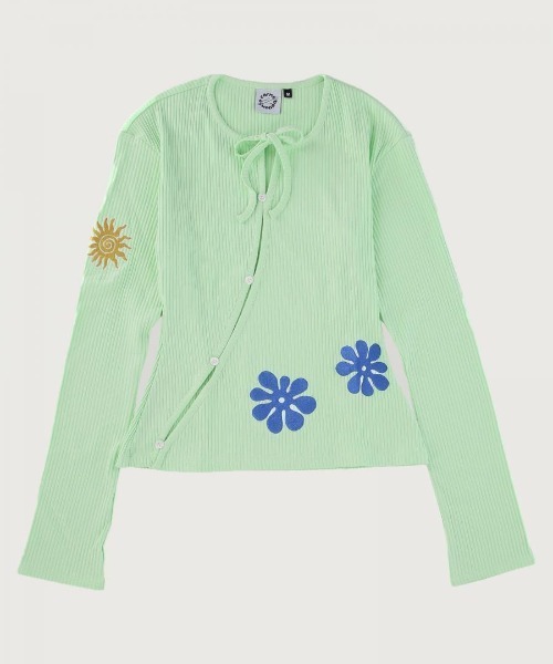 Carne Bollente（カルネボレンテ）の「NOTHING UNDERNEATH - TOP（Tシャツ/カットソー・レディース・グリーン・S）」の14枚目の写真