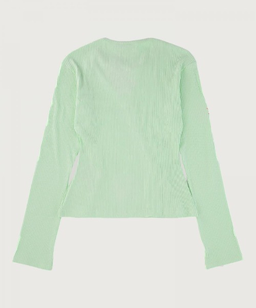 Carne Bollente（カルネボレンテ）の「NOTHING UNDERNEATH - TOP（Tシャツ/カットソー・レディース・グリーン・S）」の15枚目の写真