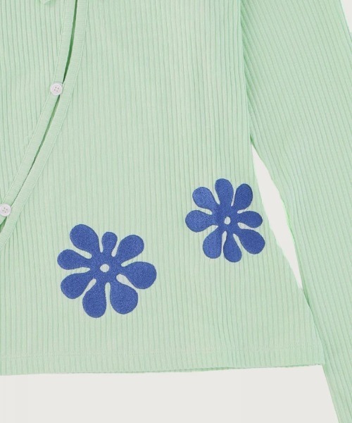 Carne Bollente（カルネボレンテ）の「NOTHING UNDERNEATH - TOP（Tシャツ/カットソー・レディース・グリーン・S）」の17枚目の写真