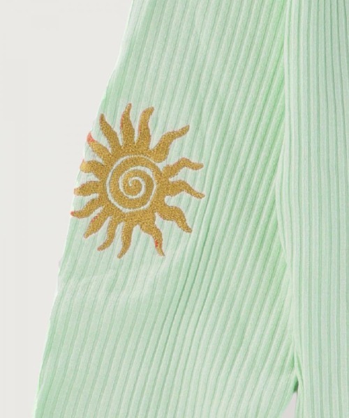 Carne Bollente（カルネボレンテ）の「NOTHING UNDERNEATH - TOP（Tシャツ/カットソー・レディース・グリーン・S）」の19枚目の写真