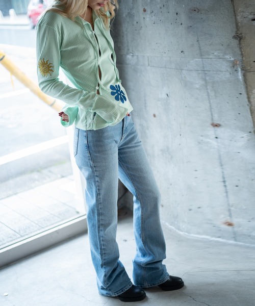 Carne Bollente（カルネボレンテ）の「NOTHING UNDERNEATH - TOP（Tシャツ/カットソー・レディース・グリーン・S）」の20枚目の写真