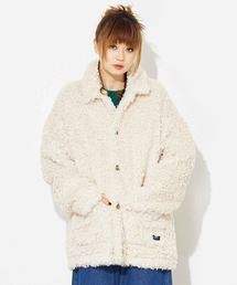 X-girl | CURLY BOA JACKET(その他アウター)