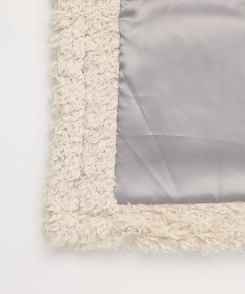 X-girl(エックスガール)の「CURLY BOA JACKET(その他アウター・レディース・ライトブルー/ブラック/ホワイト・M/S)」の14枚目の写真