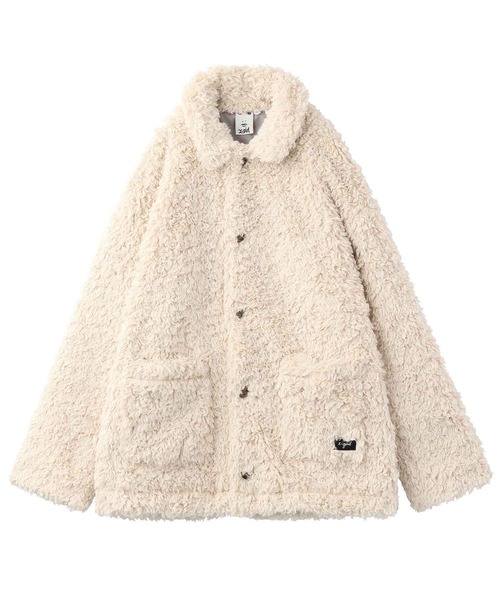 X-girl(エックスガール)の「CURLY BOA JACKET(その他アウター・レディース・ライトブルー/ブラック/ホワイト・M/S)」の17枚目の写真