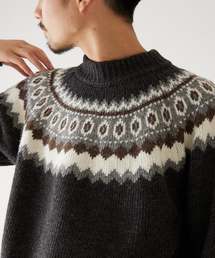 417 EDIFICE | ウール ノルディック セーター(ニット/セーター)