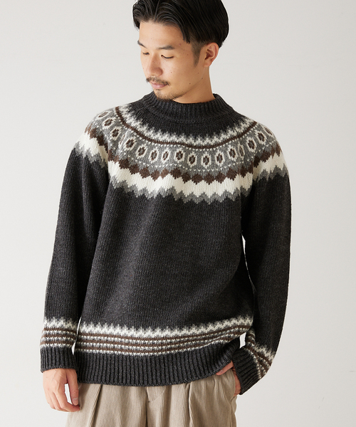 417 EDIFICE（フォーワンセブンエディフィス）の「ウール ノルディック セーター（ニット/セーター・メンズ・その他1/その他2/その他10・MEDIUM/LARGE）」の8枚目の写真