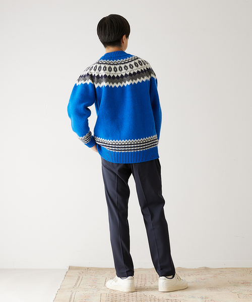 417 EDIFICE（フォーワンセブンエディフィス）の「ウール ノルディック セーター（ニット/セーター・メンズ・その他1/その他2/その他10・MEDIUM/LARGE）」の17枚目の写真