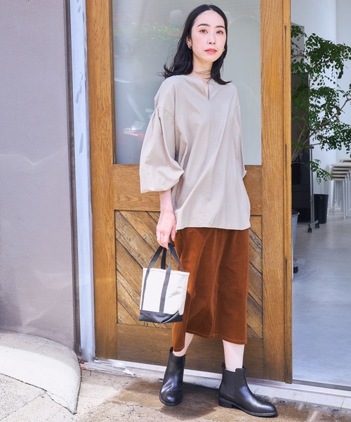 studio CLIP（スタディオクリップ）の「《DAYS》コラボカラーブラウス（シャツ/ブラウス・レディース・ベージュ/ピンク/ブルー・FREE）」の20枚目の写真