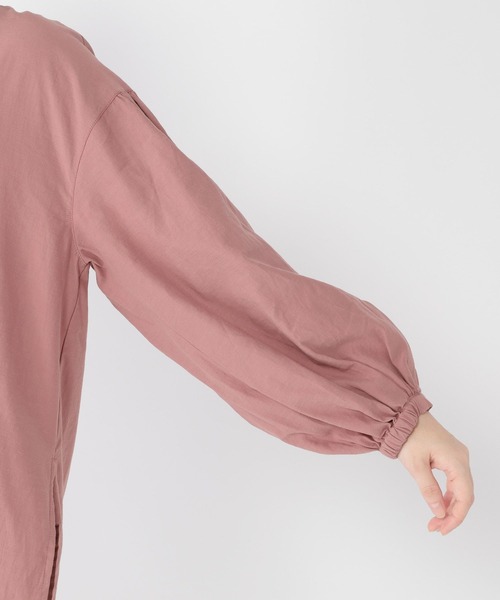 studio CLIP（スタディオクリップ）の「《DAYS》コラボカラーブラウス（シャツ/ブラウス・レディース・ベージュ/ピンク/ブルー・FREE）」の11枚目の写真