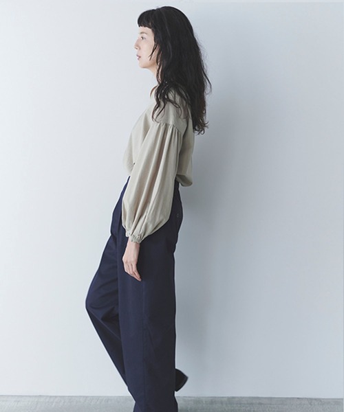studio CLIP（スタディオクリップ）の「《DAYS》コラボカラーブラウス（シャツ/ブラウス・レディース・ベージュ/ピンク/ブルー・FREE）」の4枚目の写真