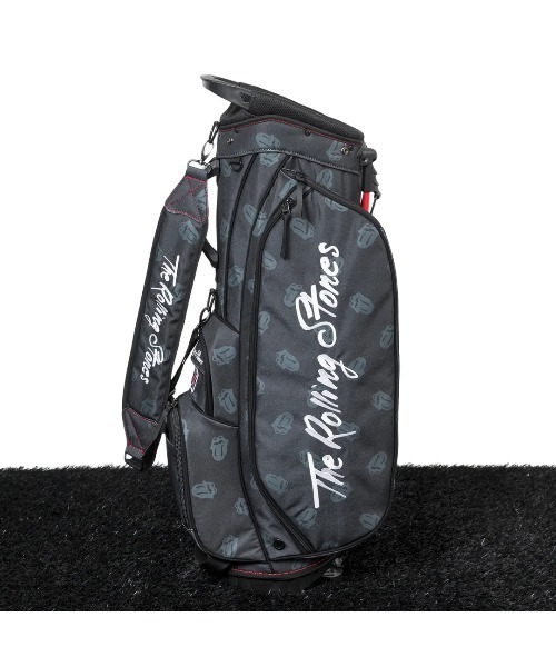 RAWLIFE（ロウライフ）の「BACK SPIN!GOLF/バックスピンゴルフ/【The Rolling Stones】Tongue Patterned Stand Golf Bag（ゴルフ