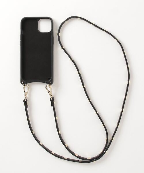 BANDOLIER（バンドリヤー）の「【BANDOLIER】SARAH GOLD iPhone13 iPhone12 iPhone12Pro iPhoneSE,iPhone6,iPhone7,iPhone8（スマホケース/カバー・レディース・ブラック・iPhone 7/8/SE(第2/第3世代)/iPhone 13/iPhone 12/12 Pro/iPhone 15 Pro/iPhone 15/iPhone 13 Pro）」の6枚目の写真