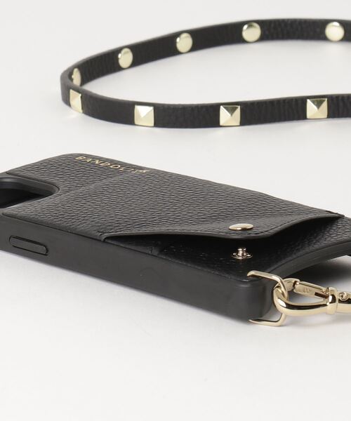 BANDOLIER（バンドリヤー）の「【BANDOLIER】SARAH GOLD iPhone13 iPhone12 iPhone12Pro iPhoneSE,iPhone6,iPhone7,iPhone8（スマホケース/カバー・レディース・ブラック・iPhone 7/8/SE(第2/第3世代)/iPhone 13/iPhone 12/12 Pro/iPhone 15 Pro/iPhone 15/iPhone 13 Pro）」の9枚目の写真