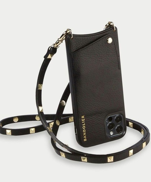 BANDOLIER（バンドリヤー）の「【BANDOLIER】SARAH GOLD iPhone13 iPhone12 iPhone12Pro iPhoneSE,iPhone6,iPhone7,iPhone8（スマホケース/カバー・レディース・ブラック・iPhone 7/8/SE(第2/第3世代)/iPhone 13/iPhone 12/12 Pro/iPhone 15 Pro/iPhone 15/iPhone 13 Pro）」の3枚目の写真