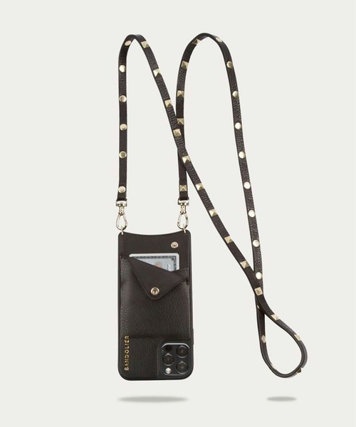 BANDOLIER（バンドリヤー）の「【BANDOLIER】SARAH GOLD iPhone13 iPhone12 iPhone12Pro iPhoneSE,iPhone6,iPhone7,iPhone8（スマホケース/カバー・レディース・ブラック・iPhone 7/8/SE(第2/第3世代)/iPhone 13/iPhone 12/12 Pro/iPhone 15 Pro/iPhone 15/iPhone 13 Pro）」の10枚目の写真