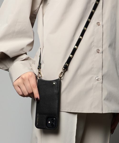 BANDOLIER（バンドリヤー）の「【BANDOLIER】SARAH GOLD iPhone13 iPhone12 iPhone12Pro iPhoneSE,iPhone6,iPhone7,iPhone8（スマホケース/カバー・レディース・ブラック・iPhone 7/8/SE(第2/第3世代)/iPhone 13/iPhone 12/12 Pro/iPhone 15 Pro/iPhone 15/iPhone 13 Pro）」の12枚目の写真