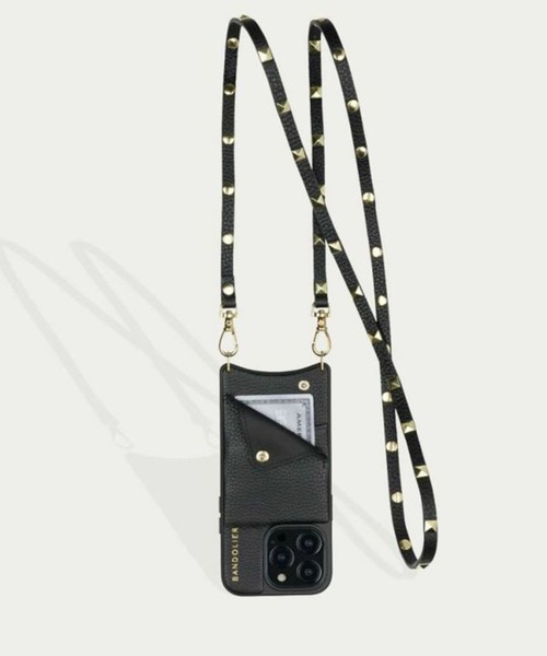 BANDOLIER（バンドリヤー）の「【BANDOLIER】SARAH GOLD iPhone13 iPhone12 iPhone12Pro iPhoneSE,iPhone6,iPhone7,iPhone8（スマホケース/カバー・レディース・ブラック・iPhone 7/8/SE(第2/第3世代)/iPhone 13/iPhone 12/12 Pro/iPhone 15 Pro/iPhone 15/iPhone 13 Pro）」の16枚目の写真
