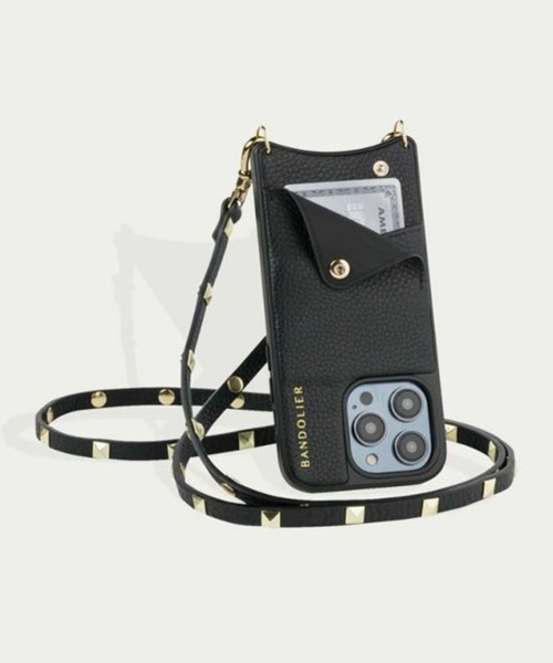 BANDOLIER（バンドリヤー）の「【BANDOLIER】SARAH GOLD iPhone13 iPhone12 iPhone12Pro iPhoneSE,iPhone6,iPhone7,iPhone8（スマホケース/カバー・レディース・ブラック・iPhone 7/8/SE(第2/第3世代)/iPhone 13/iPhone 12/12 Pro/iPhone 15 Pro/iPhone 15/iPhone 13 Pro）」の14枚目の写真