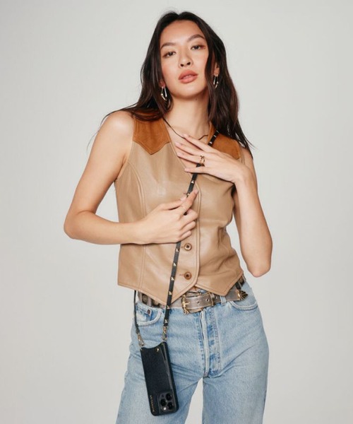 BANDOLIER（バンドリヤー）の「【BANDOLIER】SARAH GOLD iPhone13 iPhone12 iPhone12Pro iPhoneSE,iPhone6,iPhone7,iPhone8（スマホケース/カバー・レディース・ブラック・iPhone 7/8/SE(第2/第3世代)/iPhone 13/iPhone 12/12 Pro/iPhone 15 Pro/iPhone 15/iPhone 13 Pro）」の20枚目の写真