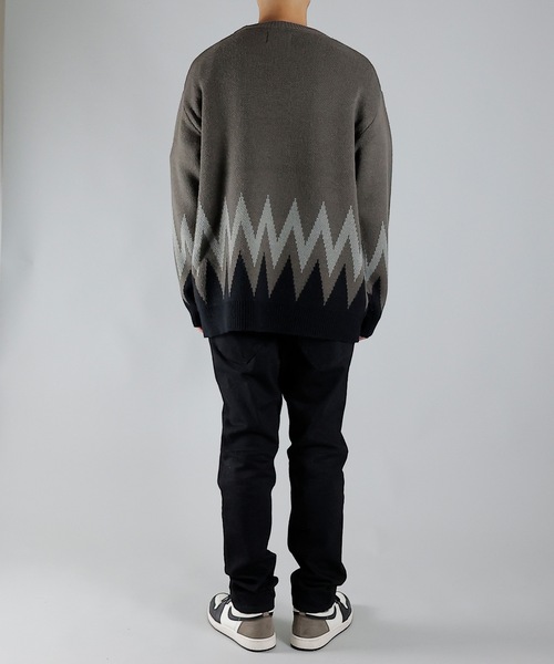 NUMBER (N)INE（ナンバーナイン）の「ZIGZAG JACQUARD CREWNECK
