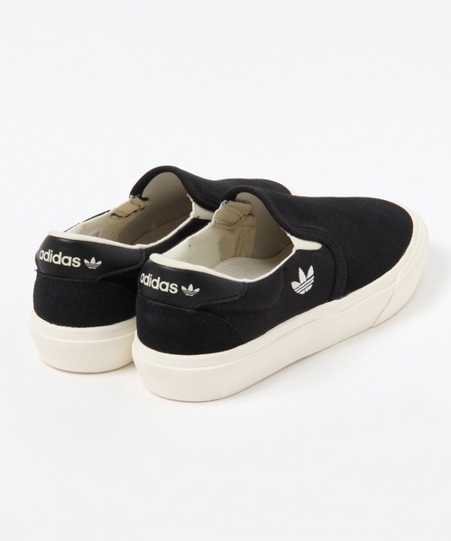 BAYFLOW（ベイフロー）の「【adidas(アディダス)】COURTE SLIP（スリッポン・レディース・ライトグレー/ブラック・MEDIUM/LARGE）」の5枚目の写真