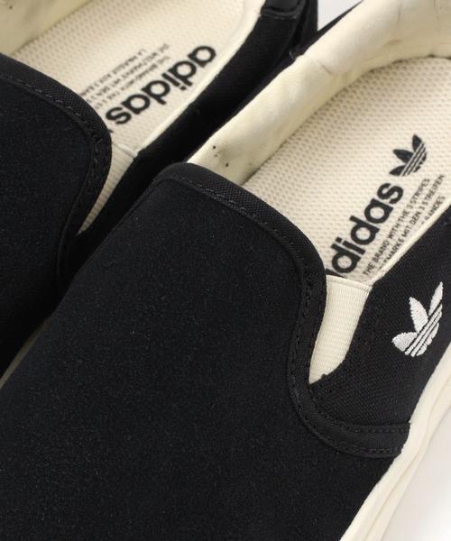 BAYFLOW（ベイフロー）の「【adidas(アディダス)】COURTE SLIP（スリッポン・レディース・ライトグレー/ブラック・MEDIUM/LARGE）」の8枚目の写真