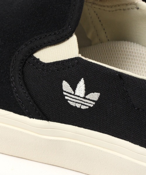 BAYFLOW（ベイフロー）の「【adidas(アディダス)】COURTE SLIP（スリッポン・レディース・ライトグレー/ブラック・MEDIUM/LARGE）」の9枚目の写真