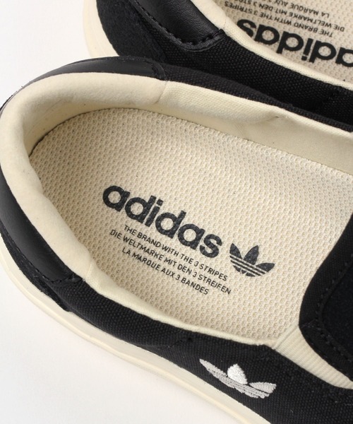 BAYFLOW（ベイフロー）の「【adidas(アディダス)】COURTE SLIP（スリッポン・レディース・ライトグレー/ブラック・MEDIUM/LARGE）」の11枚目の写真