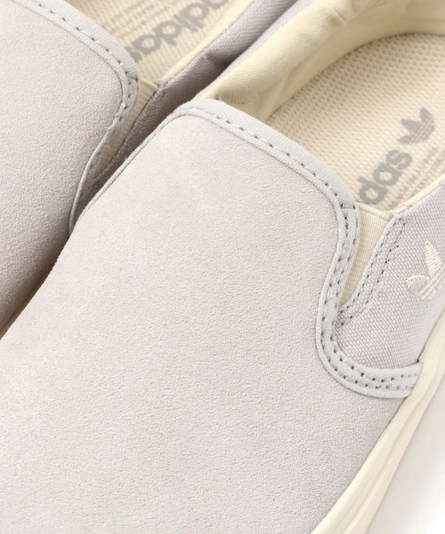 BAYFLOW（ベイフロー）の「【adidas(アディダス)】COURTE SLIP（スリッポン・レディース・ライトグレー/ブラック・MEDIUM/LARGE）」の12枚目の写真