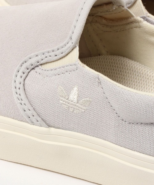 BAYFLOW（ベイフロー）の「【adidas(アディダス)】COURTE SLIP（スリッポン・レディース・ライトグレー/ブラック・MEDIUM/LARGE）」の13枚目の写真