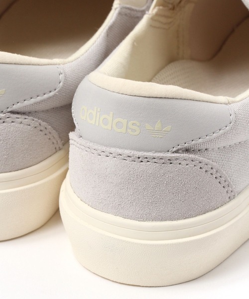 BAYFLOW（ベイフロー）の「【adidas(アディダス)】COURTE SLIP（スリッポン・レディース・ライトグレー/ブラック・MEDIUM/LARGE）」の14枚目の写真