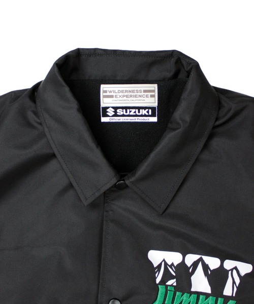 WILDERNESS EXPERIENCE(ウィルダネスエクスペリエンス)の「WILDERNESS EXPERIENCE ウィルダネス × ジムニー マウンテン W コーチ ジャケット(ブルゾン・メンズ・ブラック/グリーン・LARGE/MEDIUM)」の6枚目の写真