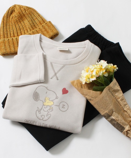 PEANUTS(ピーナッツ)の「【SNOOPY】スヌーピールームアイテム3点セット(ルームウェア/パジャマ)」 - WEAR