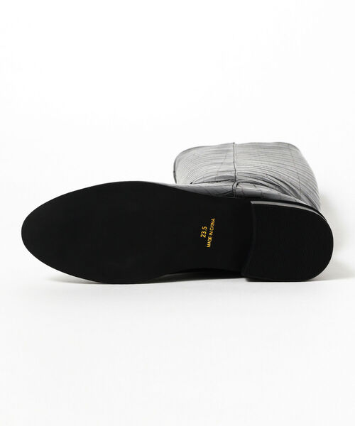 B:MING by BEAMS(ビーミングバイビームス)の「B:MING by BEAMS / ワイドシャフト ロングブーツ(ブーツ・レディース・ブラック/ブラウン/ブラック系その他4・22.5/23.5/24.5)」の7枚目の写真