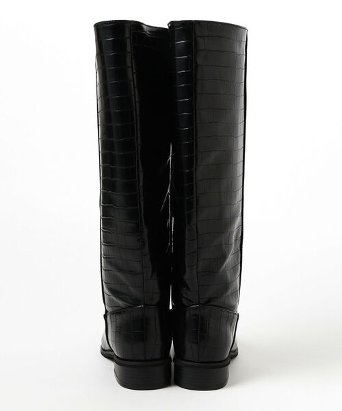 B:MING by BEAMS(ビーミングバイビームス)の「B:MING by BEAMS / ワイドシャフト ロングブーツ(ブーツ・レディース・ブラック/ブラウン/ブラック系その他4・22.5/23.5/24.5)」の21枚目の写真