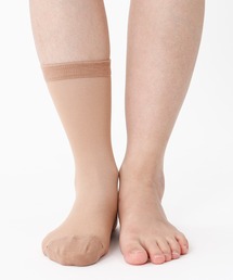 SUNAYAMA（スナヤマ）の「ストッキングソックス ショート丈 すそ丈 素肌感 伝線しにくい ストッキング ソックス レディース（ソックス/靴下）」
