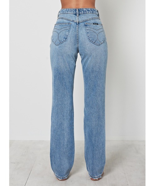 ROLLA'S(ローラス)の「CLASSIC STRAIGHT(デニムパンツ・レディース・コバルトブルー・23/24/25/27/28)」の3枚目の写真