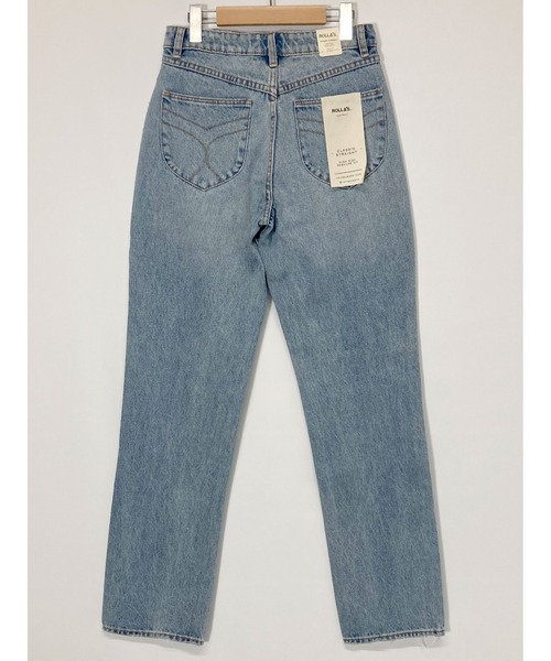 ROLLA'S(ローラス)の「CLASSIC STRAIGHT(デニムパンツ・レディース・コバルトブルー・23/24/25/27/28)」の5枚目の写真