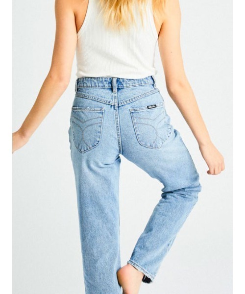 ROLLA'S(ローラス)の「CLASSIC STRAIGHT(デニムパンツ・レディース・コバルトブルー・23/24/25/27/28)」の4枚目の写真