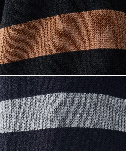 CHIC STYLE(シックスタイル)の「<大きいサイズ>ラガーニットプルオーバー シックスタイル(ニット/セーター・レディース・グレー系/ブラウン系・LL/6L/5L/4L/3L/8L/L)」の15枚目の写真