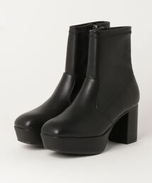 ABC-MART | ABC SELECT エービーシーセレクト SQ STRETCH 8 スクエアストームストレッチブーツ 8 W3011 BLACK(ブーツ)